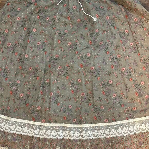 Gunne sax prairie dress sleeveless short size 11  - 70s 1970s - Picture 3 of 9